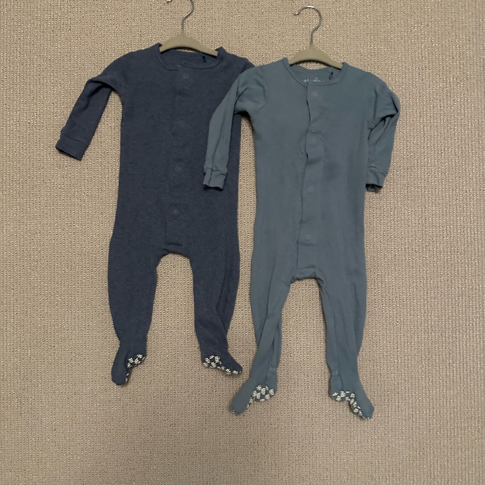 - Set of two Simply Magnetic Me Footies in Blues